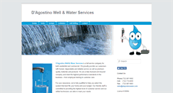 Desktop Screenshot of dagostinowater.com